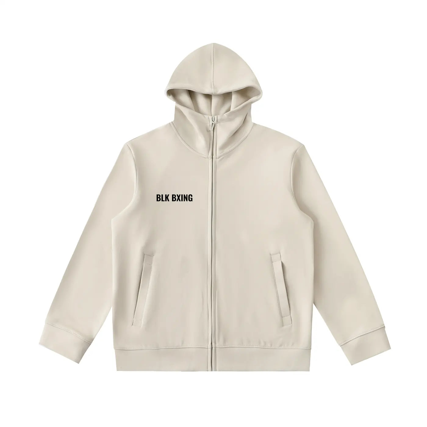 BLK BXING Hardwork Over Talent Zip Hoodie ODMPOD