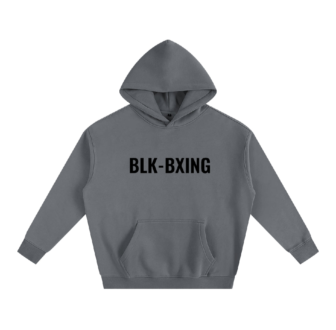 BLK-BXING Oversized Fleece Hoodie