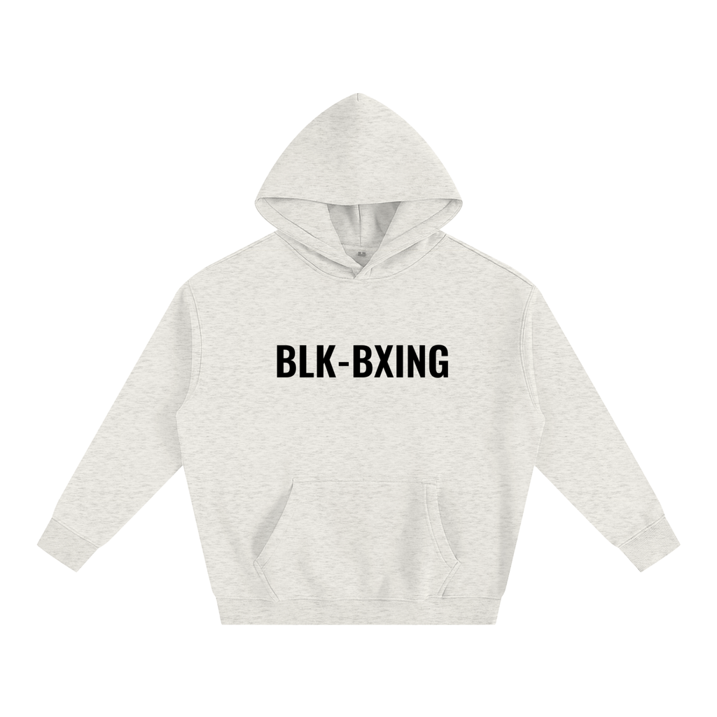 BLK-BXING Oversized Fleece Hoodie
