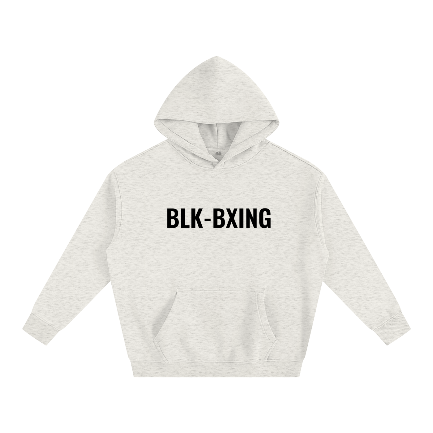 BLK-BXING Oversized Fleece Hoodie