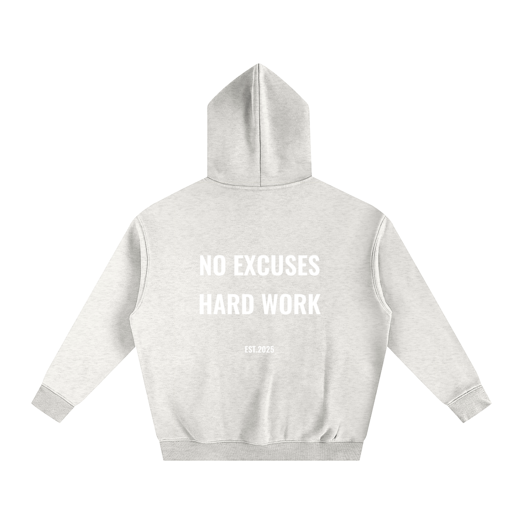 No Excuses Hard Work Oversized Hoodie